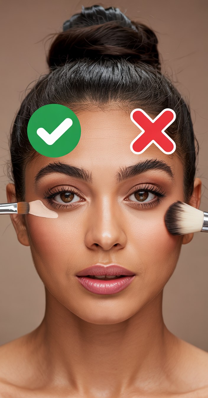Correct Makeup Application Techniques for Flawless Face Contouring