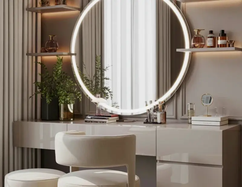 Modern Vanity Area for Cozy Sunday Mornings | Slow Living Decor