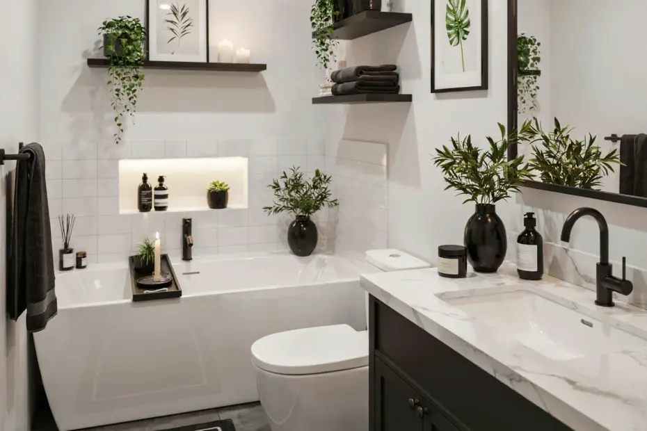 Black and White Bathroom Ideas on a Budget (Avoid This Mistake)
