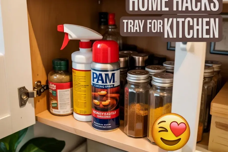 Kitchen Tray Hack: Budget Decor Idea for Spring Cleaning